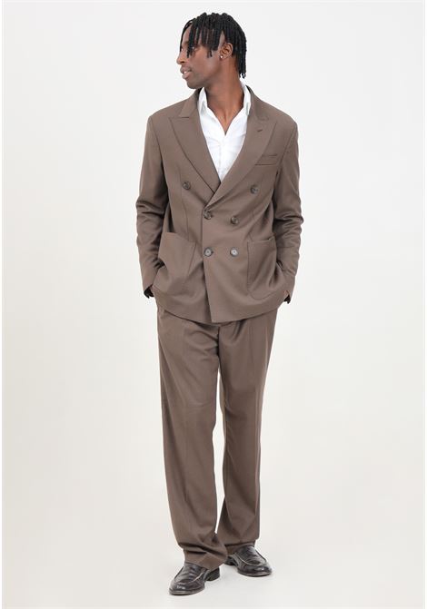 Pantalone elegante marrone da uomo IM BRIAN | PA3074020